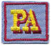 Gold PA Patch